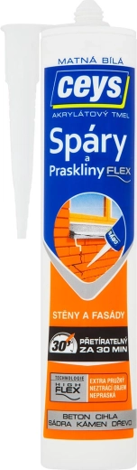 Akrylfugemasse AKRYLCEYS 280 ml hvid