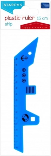 STARPAK lineal skib 15 cm - 1 stk.