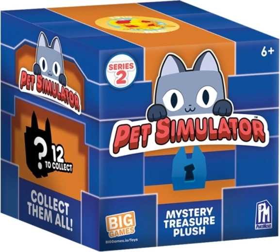 Pet Simulator serie 2 – plysbamsefigur i overraskelsesæske - 1 stk.