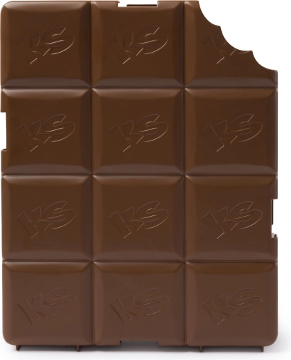 Brunt sand med chokoladeduft