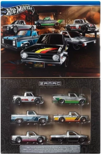 Hot Wheels Zamac Multipack – sæt med 6 biler 1:64