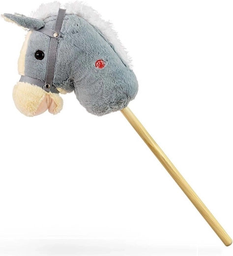 Hobby horse med lyd milly mally grå