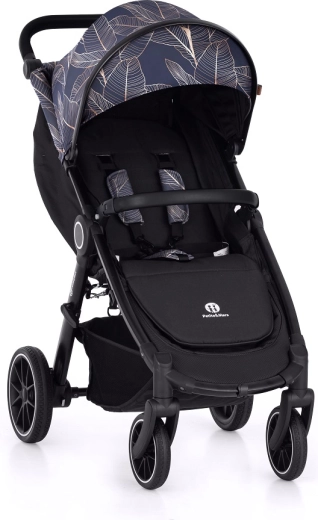Petite&Mars Street+ RWS Black Limited 100 Palmtree sportsklapvogn
