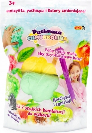 Plastisk duftende skyklat 1 pakke, serie 4, MIX FARVER (2x30 g) Grøn+Gul (lime)