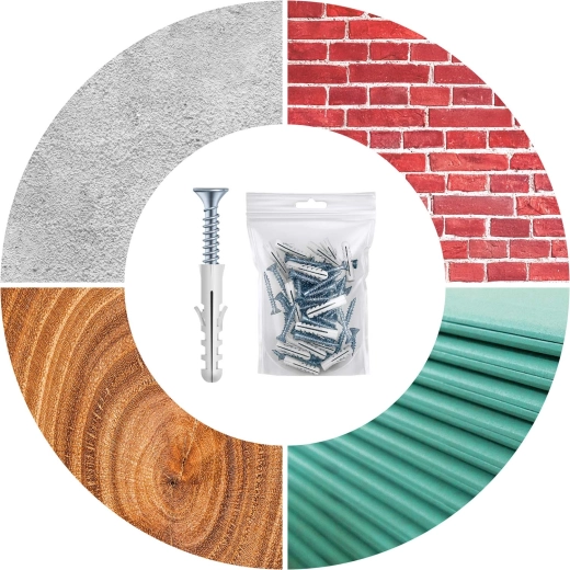 Nem montering på forskellige overflader