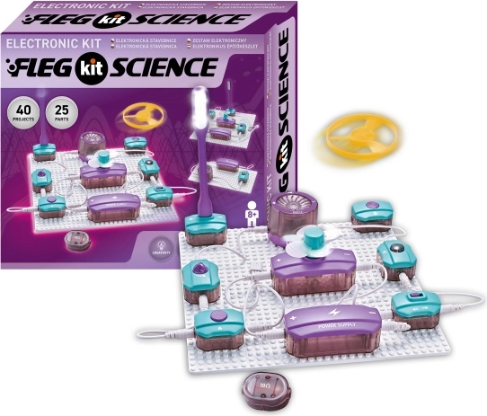 Elektronisk byggesæt Fleg Science