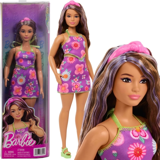 Barbie Fashionistas-dukke i blomstrede kjoler