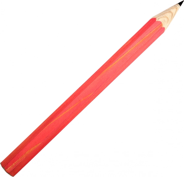 FAUNA Stor træblyant – lyserød, 40 cm
