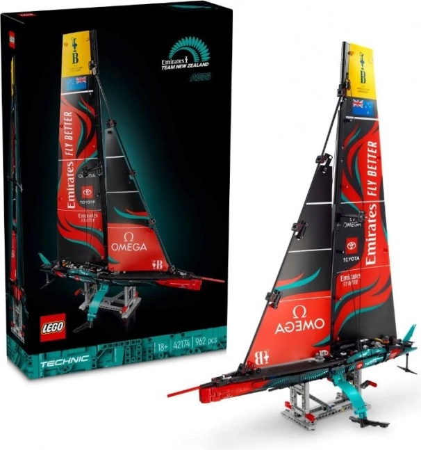 Lego Technic Yacht Emirates Team New Zealand