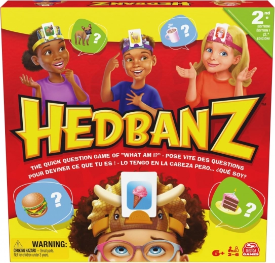 Selskabsspillet Hedbanz - gætte figurer og genstande