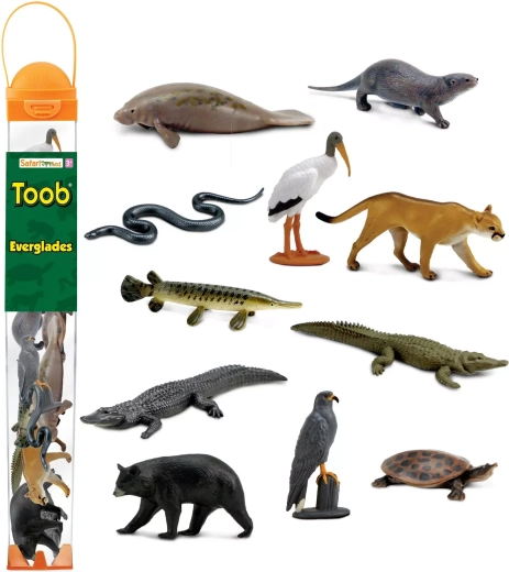 Safari Ltd. Everglades-tube – mini dyrefigurer