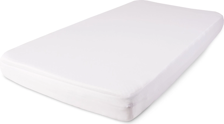 Vandtæt faconlagen Tencel 70 × 140 cm hvid