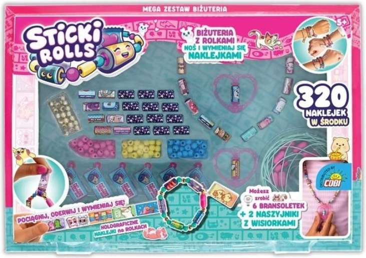 Sticki Rolls – mega smykkesæt
