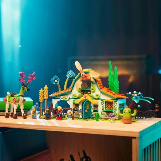 Funktionel stald fuld af detaljer