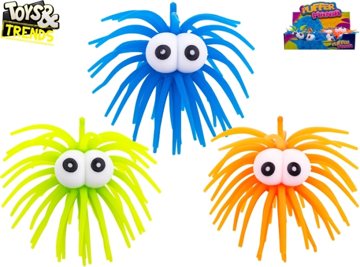 Strækbar antistressbold med store øjne Toys & Trends 4 cm