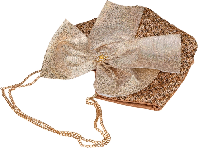 Elegant håndtaske med sløjfe til turen