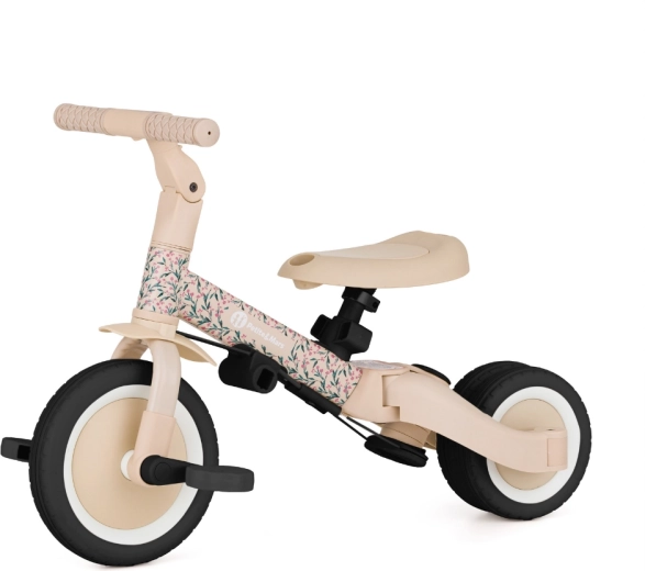 Petite&Mars multifunktionel trehjulet cykel 5-i-1 Turbo Pink Meadow