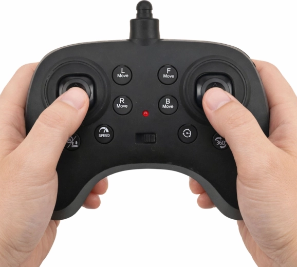 360° akrobatik med ét tryk
