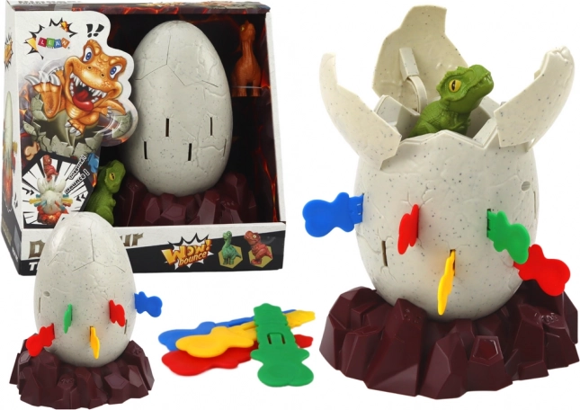 Dinosaur hoppeæg spil