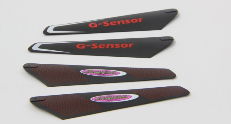 Øvre og nedre rotorblade til Sensory 3ch - 1 stk.