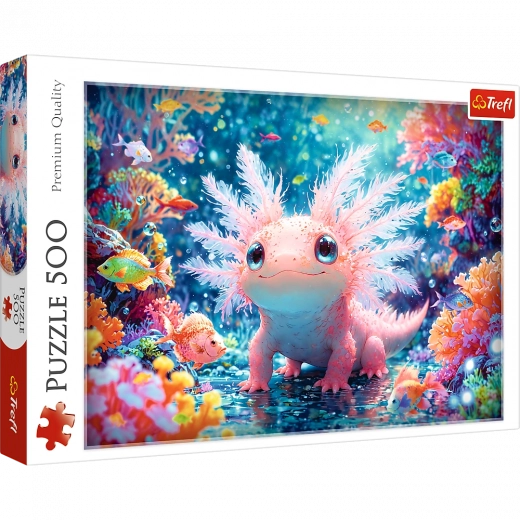 Puslespil 500 brikker – axolotl Trefl