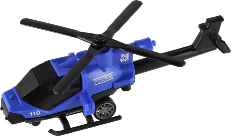 Politihelikopter med tilbagetræksoptræk