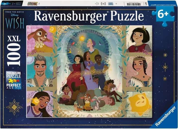 Ravensburger puslespil Disney Wish 100 brikker