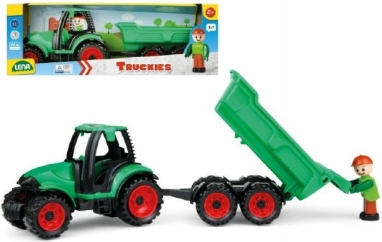 Lena Truckies traktor med trailer