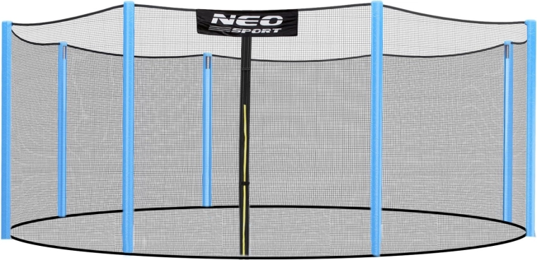 Neo-Sport udvendigt sikkerhedsnet til trampolin 397–404 cm 13 ft til 8 stænger