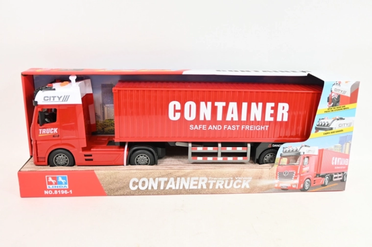 TIR-container 59 cm med lys og lyd
