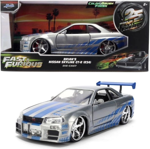 Jada Fast & Furious Nissan Skyline GT-R jubilæumsudgave 1:24