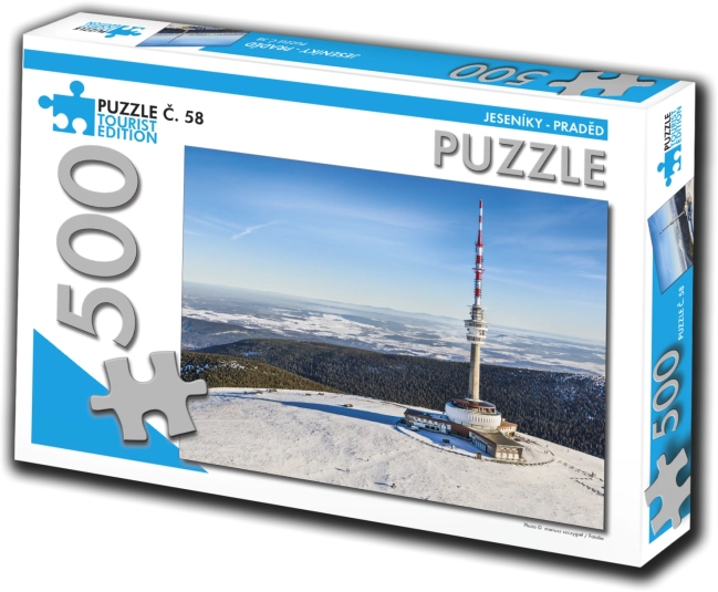 Puslespil Jeseníky, Praděd 500 brikker