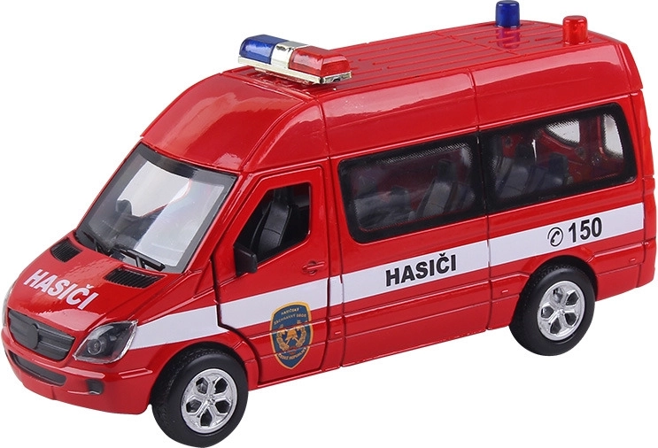 Brandbil med lyd- og lyseffekter