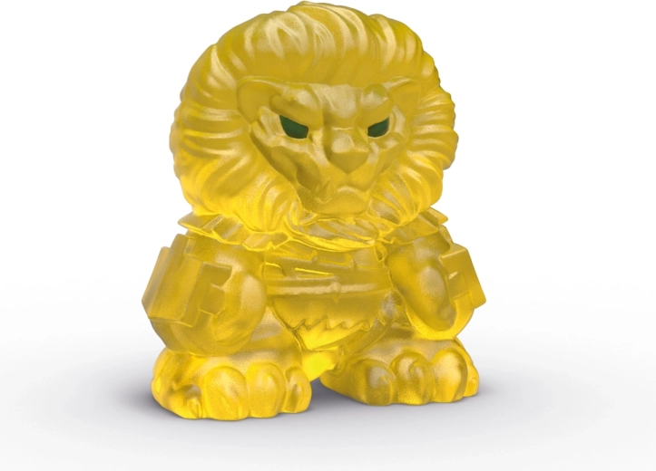 Gennemsigtig mini-figur med løvemanke