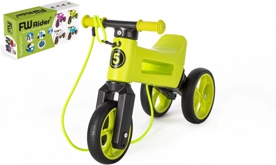 Løbecykel Funny Wheels Rider SuperSport 2-i-1 med rem – Grøn