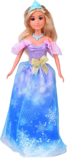 Prinsesse i glitrende kjole