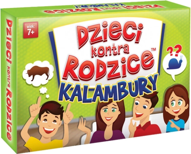 Børn kontra forældre: Kalambury – familiespil