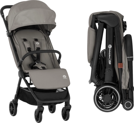 Sportsvogn PETITE&MARS Zip Velvet Grey