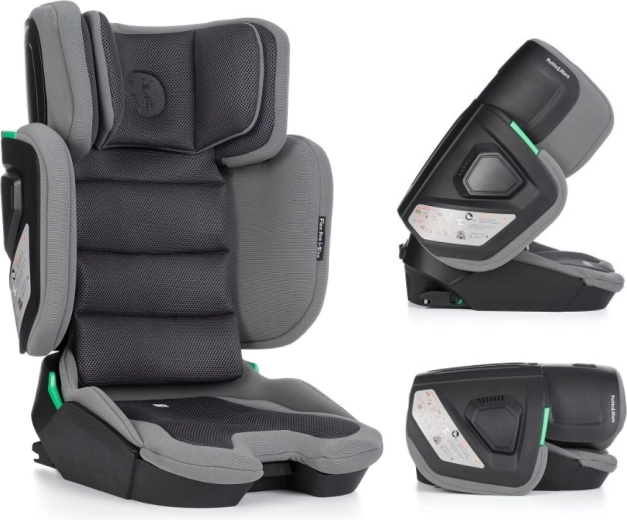 Petite&Mars autostol Flex Pro i-Size Grey Air 100–150 cm