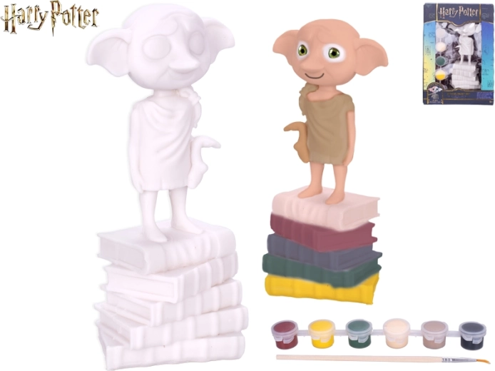 Harry Potter – maling af Dobby-figur i æske