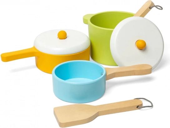 Bigjigs Toys børnesæt med køkkengrej