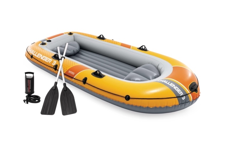 Oppustelig båd Intex Challenger 3 til 3 personer
