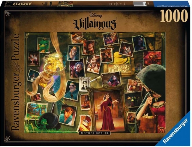 Puslespil 1000 stk Skurken Matka Gothel