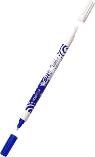Dobbeltsidet blækvisker BIC Ink Eater, blå