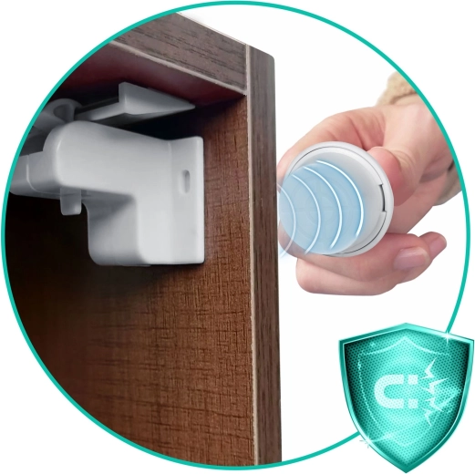 Skjult og sikker lukning af skabe