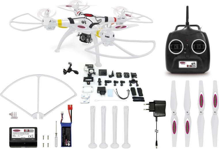 Full HD Wi‑Fi-kamera til foto, video og FPV