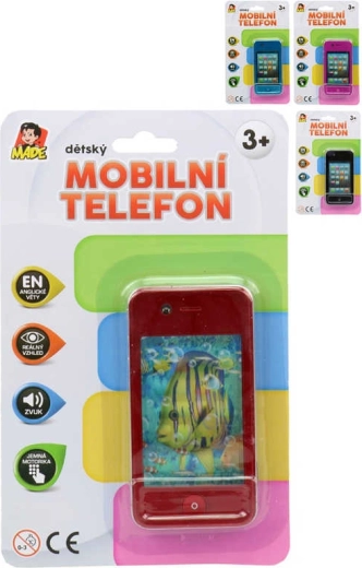 Børne-smartphone med lyd 11 cm (engelske sætninger) - 1 stk.