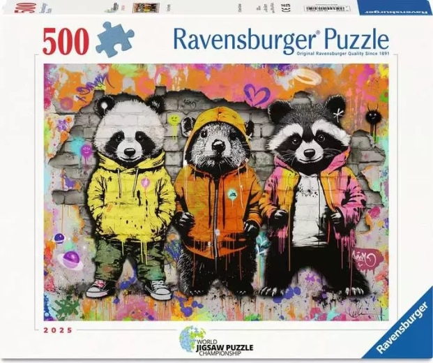 Ravensburger Puzzle Fnuller 500 brikker
