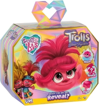 Little Live Pets Scruff-a-Luvs DreamWorks Trolls overraskende plysdyr - 1 stk.
