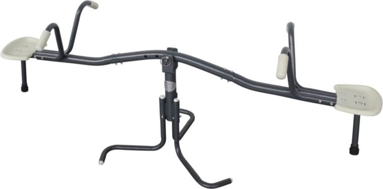 AXI metal dreje-vippe 360° antracit